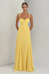 Solid Low Cut Strappy Cross Back Party Dress
