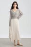 Tencel V-Neck Cropped Cardigan