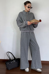 Plush Brushed Terry Hoodie Set Activewear Set