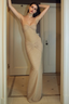 Wrap Tube Sheer Mermaid Slim Bodycon Dress