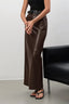 Retro PU Leather A-Line Bodycon Skirt