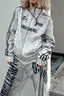 Dark Graphic Loose Fit Hip-Hop Sweatshirt