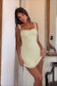 Romantic Lace Strap A-Line Mini Dress