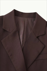 Slim Fit Casual Work Blazer