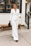 Long Sleeve Two Piece Blazer Pants Set
