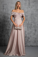 Sexy Off-Shoulder Slim-Fit Cocktail Formal Dress
