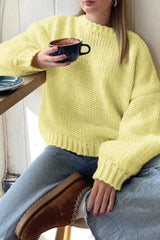 Basic Crew Neck Layering Sweater