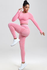 Quick Dry Seamless Workout Set Activewear Set