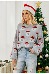 Christmas Santa Knit Sweater