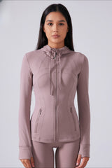 Drawstring Fitted Performance Hoodie