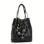 Gothic Skull Print Punk Scarf Decor Trendy Crossbody Tote Shoulder Bag