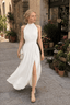 Elegant Sleeveless Evening Maxi Dress