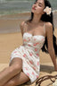 Floral Ruffle Slip Dress