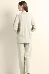 Luxury Thermal Flannel Loungewear Pajama Set