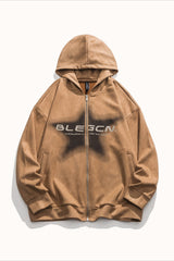 Vintage Oversized Pullover Hoodie