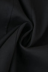 High-Waisted V-Neck Blazer Work Dress