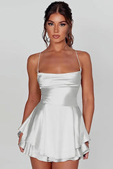 Sultry Satin Slip Dress