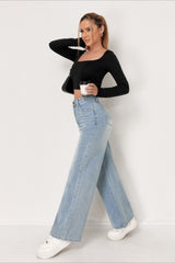 Wide Leg Trousers Style Jeans