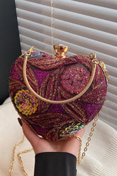 Sequin Vintage Evening Bag Chic Shoulder Handheld Party Bag