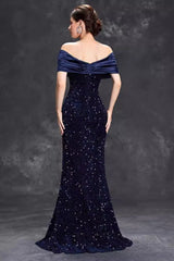 Slit Bodycon Gown Prom Dress