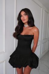 Sexy Chic Ruched Strapless A line Cocktail Dress