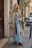 French Vintage Classic Long Overcoat