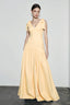 Elegant Bow Strap Fitted Flared Sleeveless Party Dress