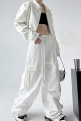 PU Leather Crop Jacket