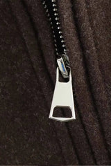 Casual Lapel Zip Jacket