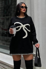 Pullover Bow Detail Sweater