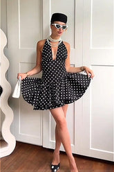 Asym Hem Stacked Mini Dress