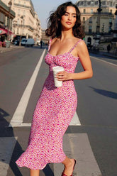 Boho Ditsy Floral Slip Dress