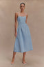 Strapless Denim Dress
