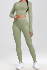 Quick Dry Seamless Workout Set Activewear Set