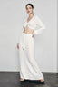 Knit Beach Two Piece Long Sleeve Vacation Set
