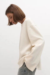 Loose Fit Backless Sweater