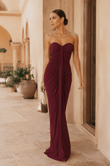 Wrap Ruched Splice Ribbon Slim Bodycon Dress