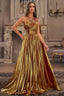 French Retro One Shoulder Backless Maxi Prom Dress