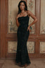 Sequin Cami Elegant Evening Maxi Dress