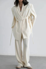 Solid Color Elegant Blazer