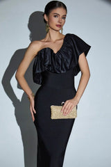 Sexy Ruffled Bandage Formal Dress