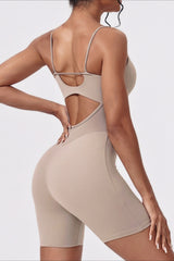 Backless Sexy Cutout Butt Lifting Yoga Jumpsuit