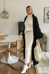 Chunky Knit Openwork Cardigan