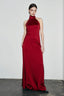 Halter Neck Backless Mermaid Prom Dress
