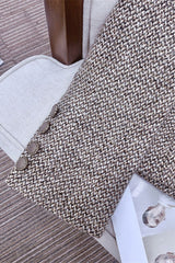 Vintage Office Blazer Two Piece Set