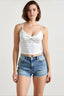 Lace V Neck Halter Cami Top