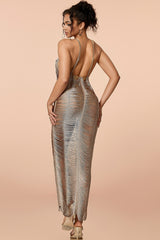 Sexy Tassel Halter Hollow-Out Elegant Cocktail Dress