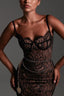 Elegant Lace Slip Party Dress
