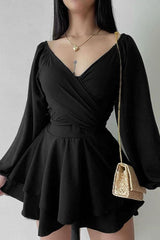 Elegant Minimalist Slim Fit Cocktail Dress