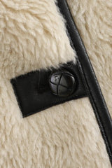 Fleece Lapel Short Jacket